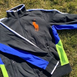 Polo Zip Up track jacket (Like New)